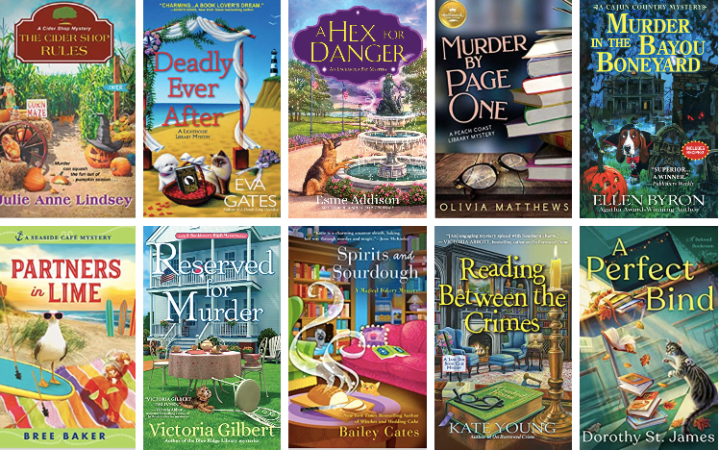 Ten Southern Cozy Mysteries We Can’t Wait To Read