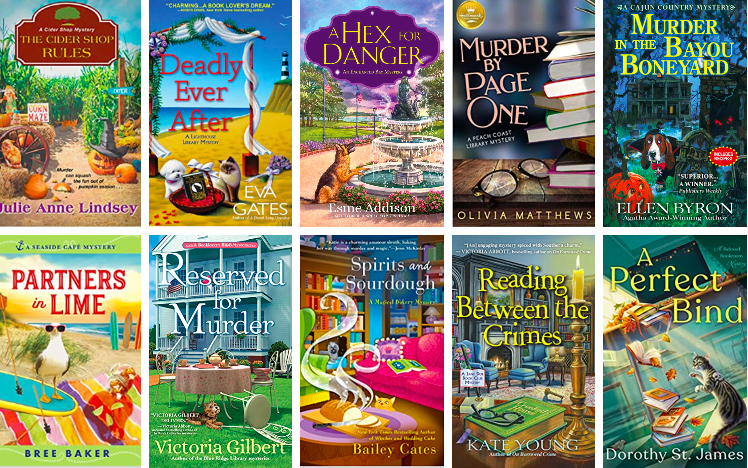 Ten Southern Cozy Mysteries We Can’t Wait To Read